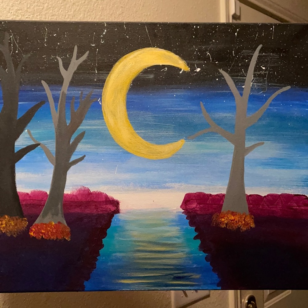 Canvas painting